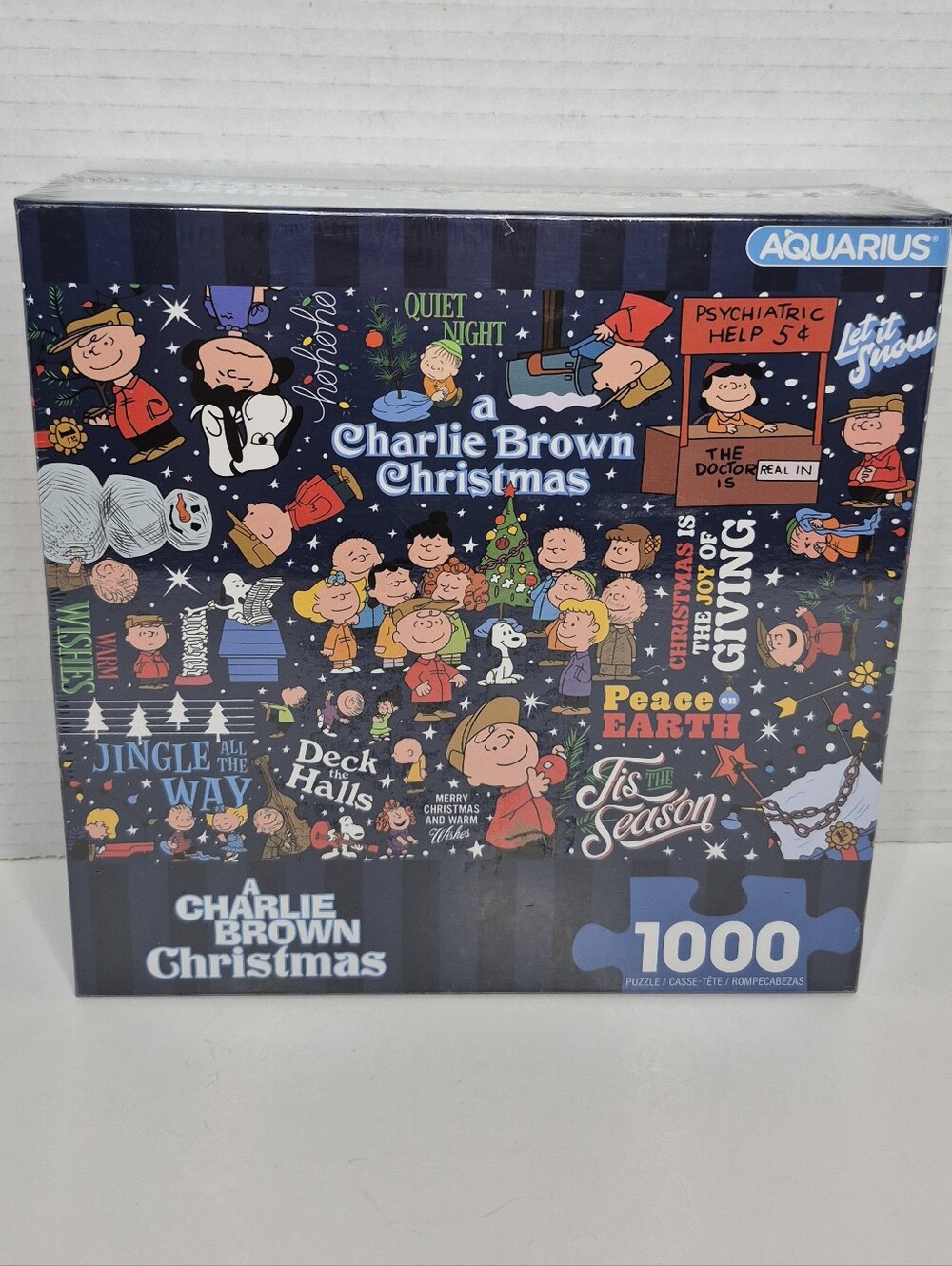 Peanuts A Charlie Brown Christmas Puzzle 1000 Pieces NWT Sealed